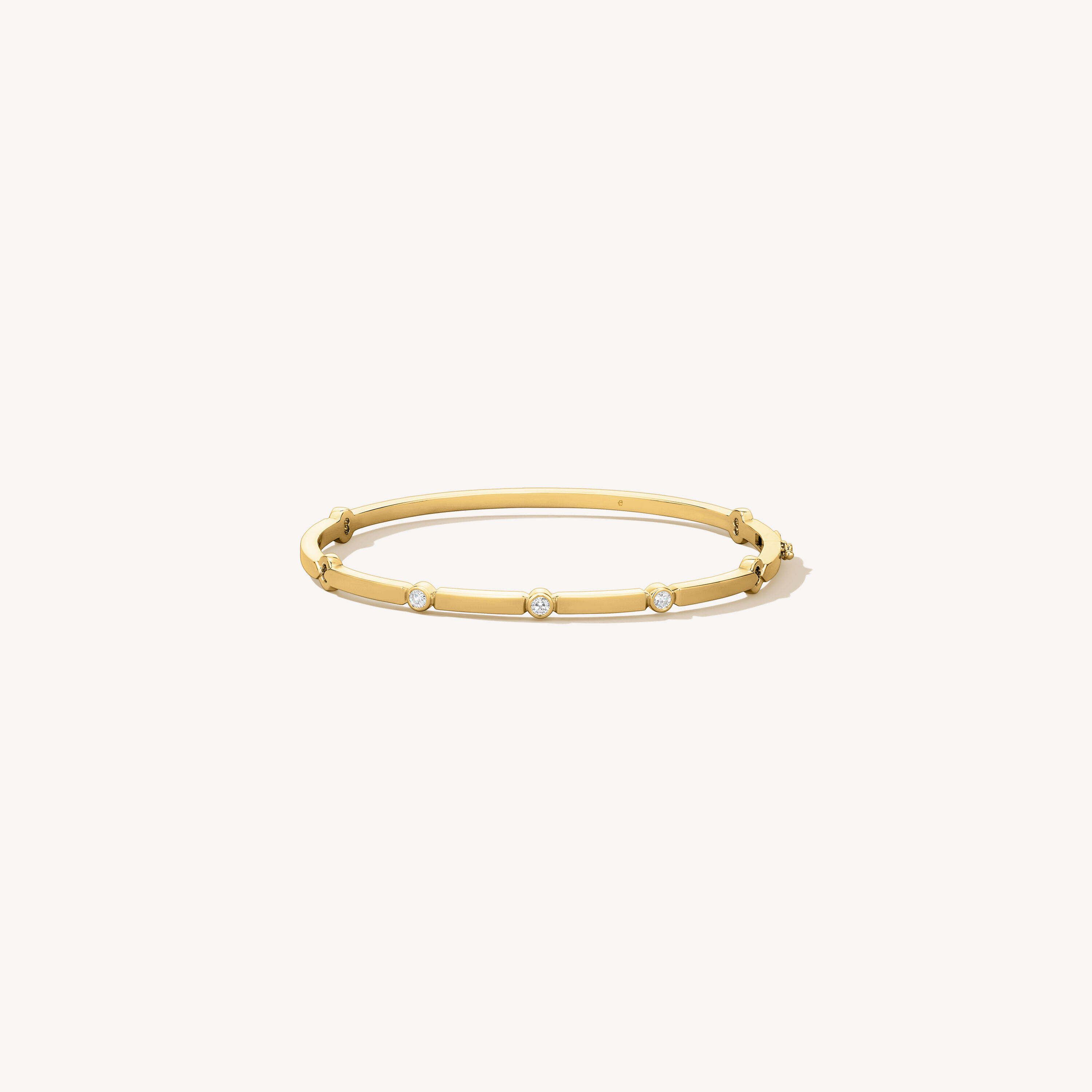 Copley Multi Stone Bangle, 18K Yellow Gold, large