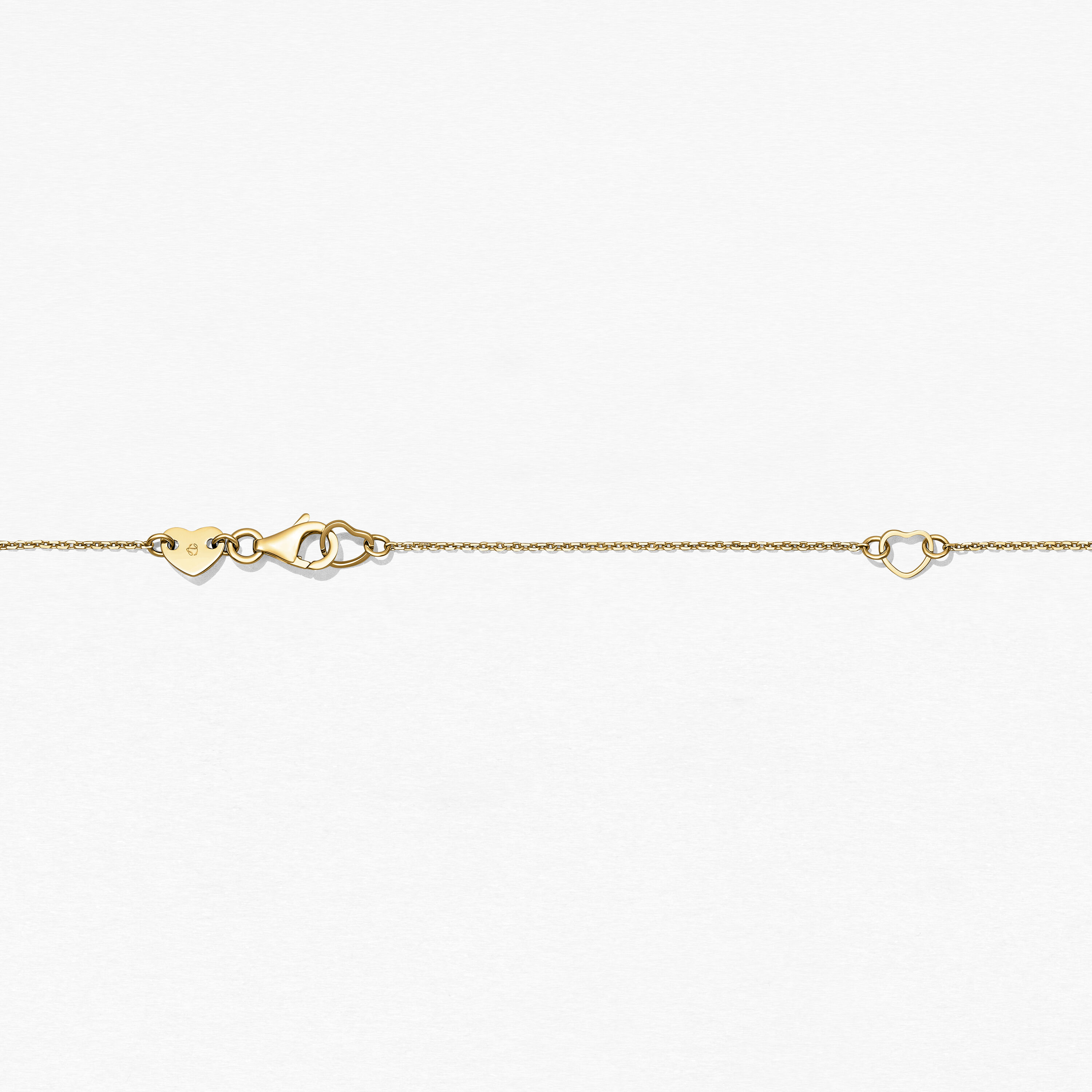 Joy Circle 鑽石項鏈, 18K 黄金, large