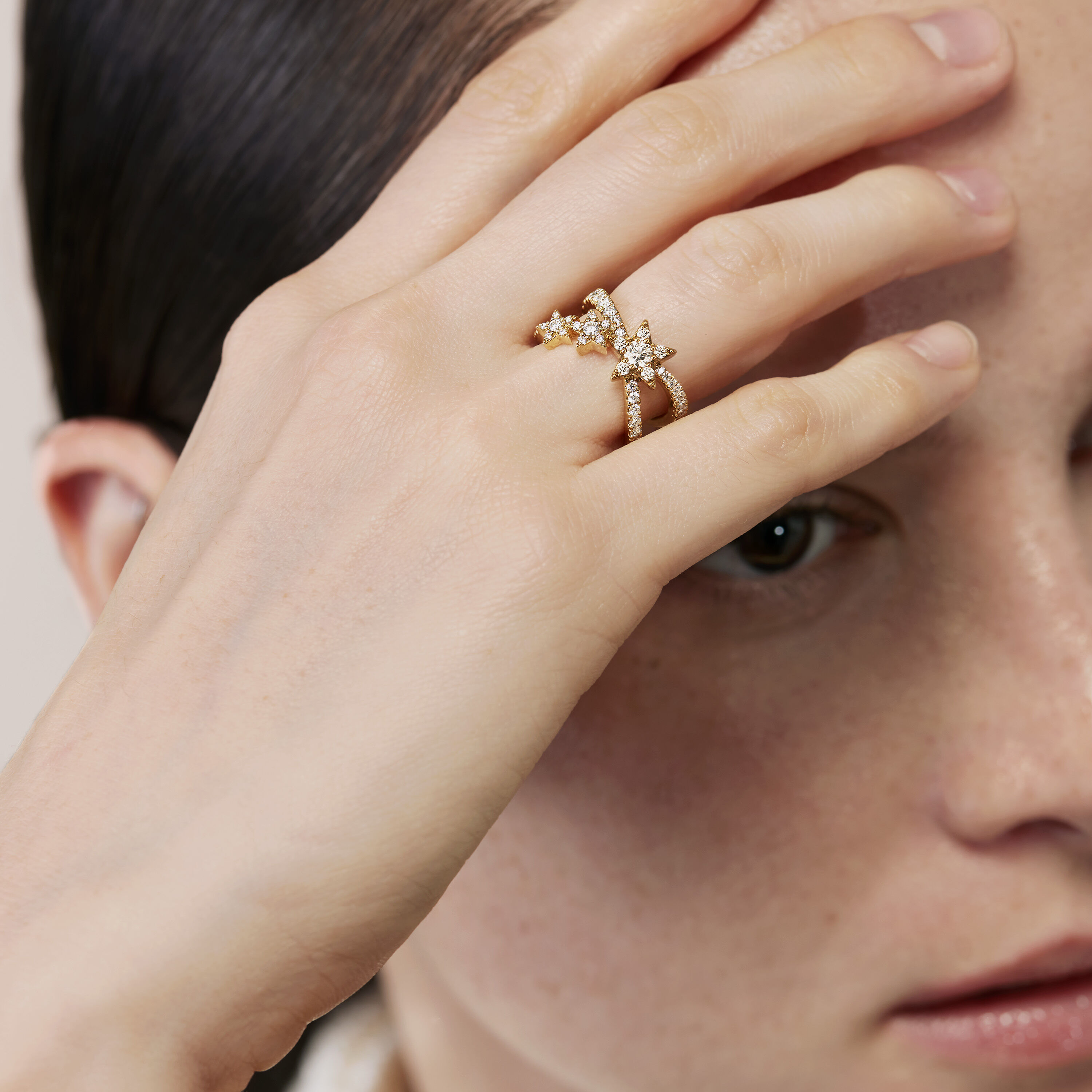 Illa Star Of The Show 鑽石戒指, 18K 玫瑰金, large