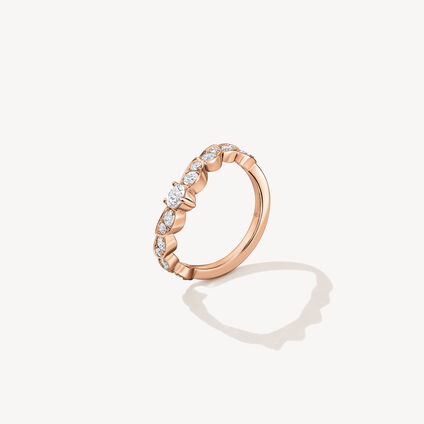 Lorelei Pointed Band, 18K Rose Gold, large