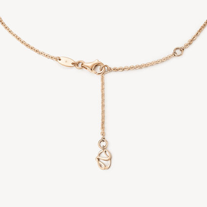 DREAM Heart Pendant Necklace &ndash; Large, 18K Rose Gold, large