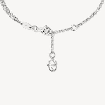 VELA French Cut Pav&eacute; Diamond Bracelet, 18K White Gold, large