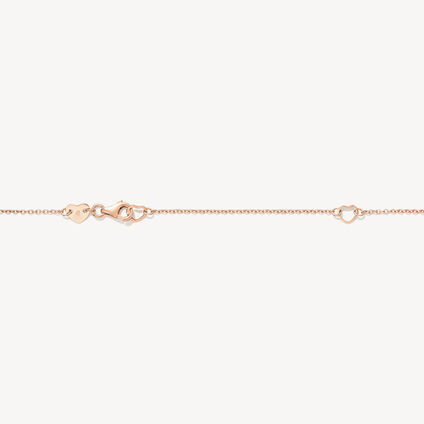 Optima Diamond Pendant Necklace, 18K Rose Gold, large