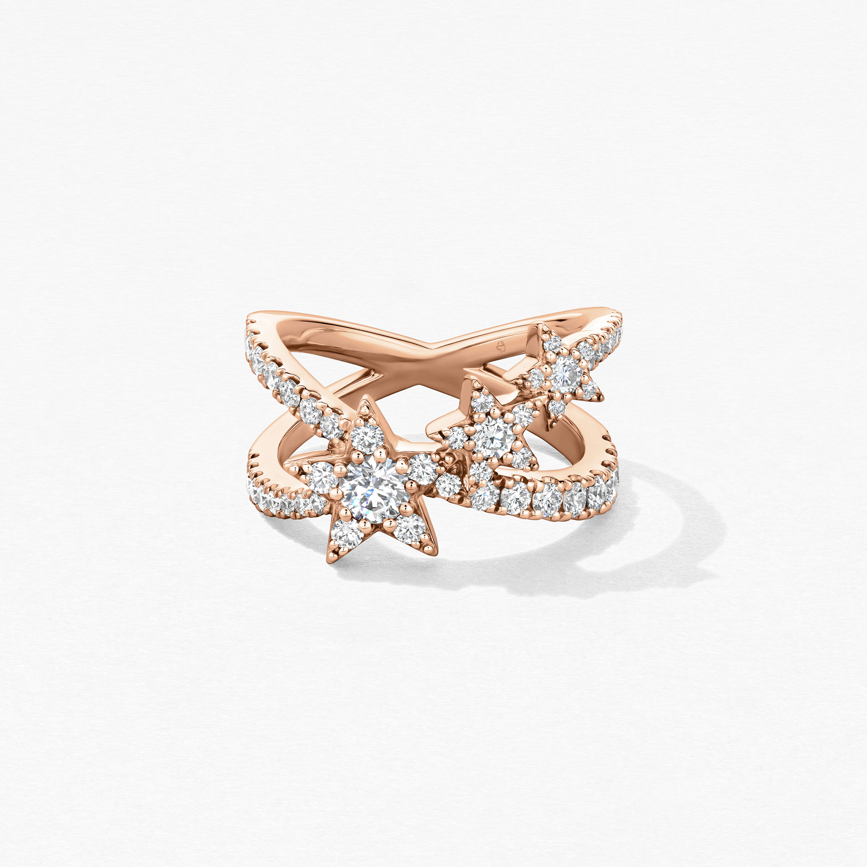 Illa Star Of The Show 鑽石戒指, 18K 玫瑰金, large