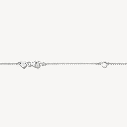 VELA Twisted Pendant Necklace, 18K White Gold, large