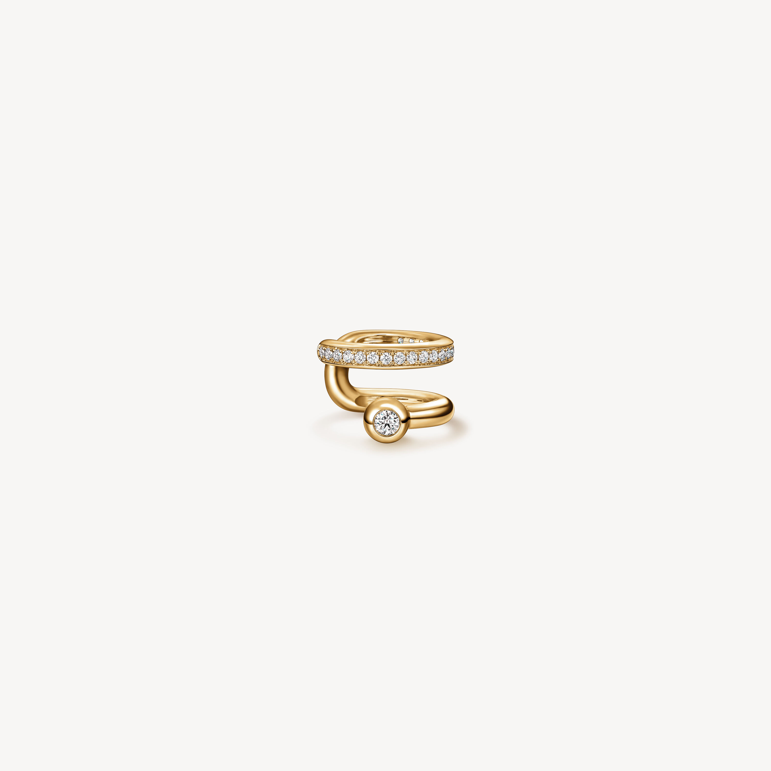 Dream Ear Cuff , 18K Yellow Gold, large