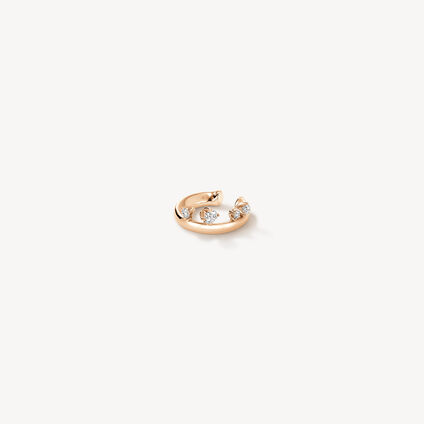 BARRE Floating Diamond Ear Cuff , 18K Rose Gold, large
