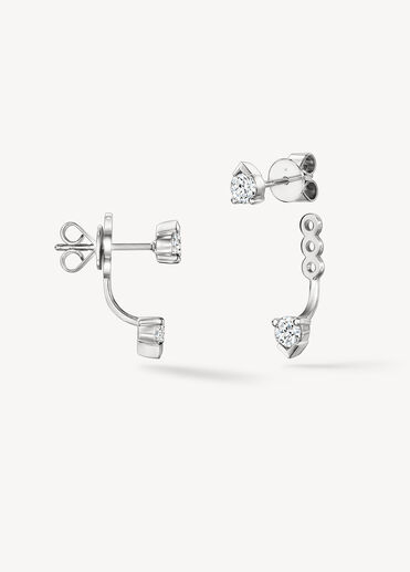 Aerial 鑽石耳環, 18K 白金 Aerial 鑽石耳環, 18K 白金, large