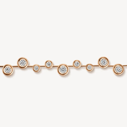 Dream Floating Bracelet, 18K Rose Gold, large