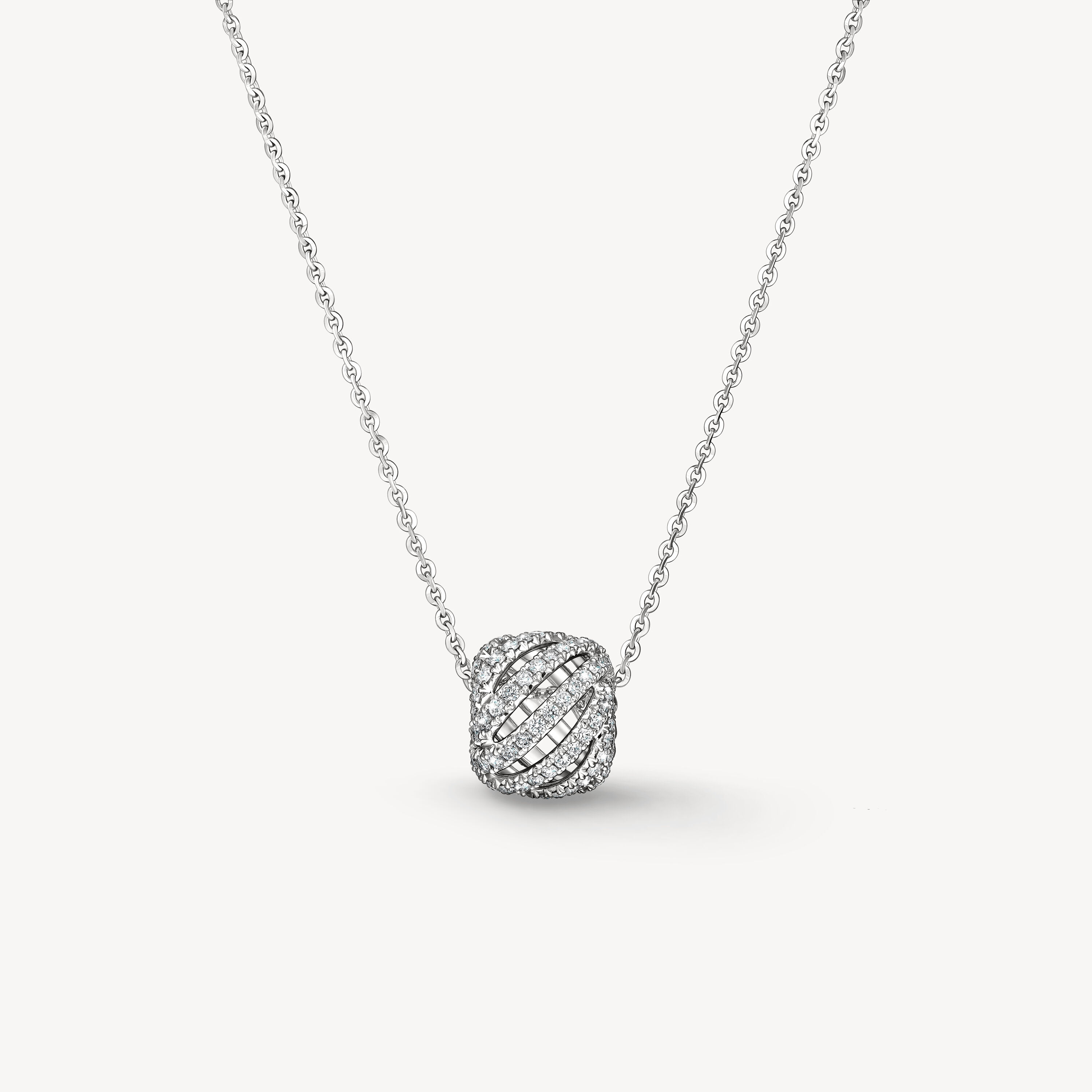 VELA Ethereal 鑽石項鍊, 18K 白金, large