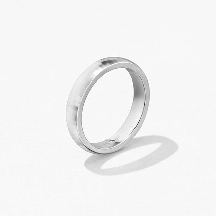 Mirror Wedding Band, Mirror Wedding Band, , large