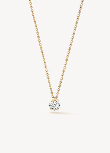 AERIAL 鑽石項鍊, 18K 黄金 AERIAL 鑽石項鍊, 18K 黄金, large