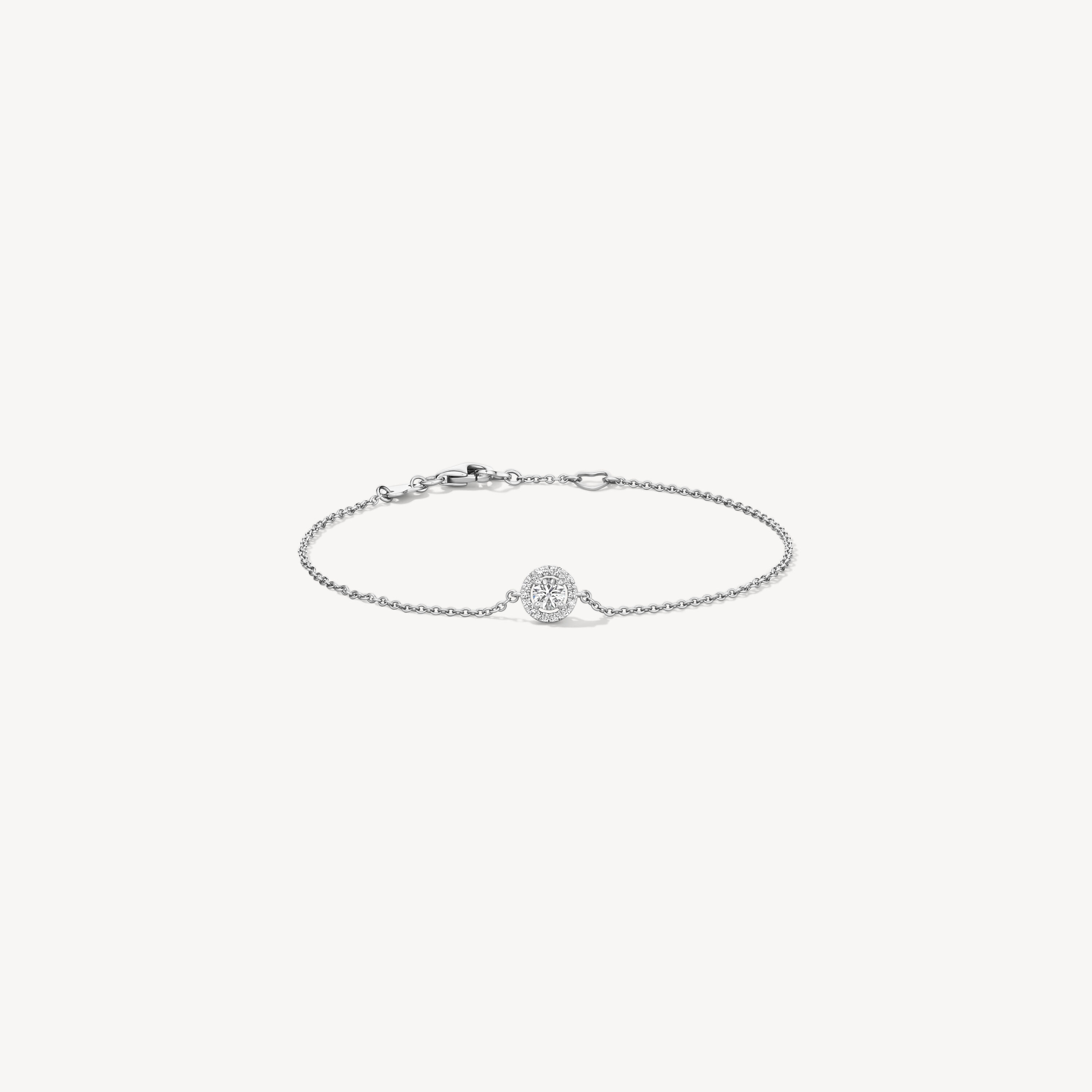 Joy Bracelet, 18K White Gold, large