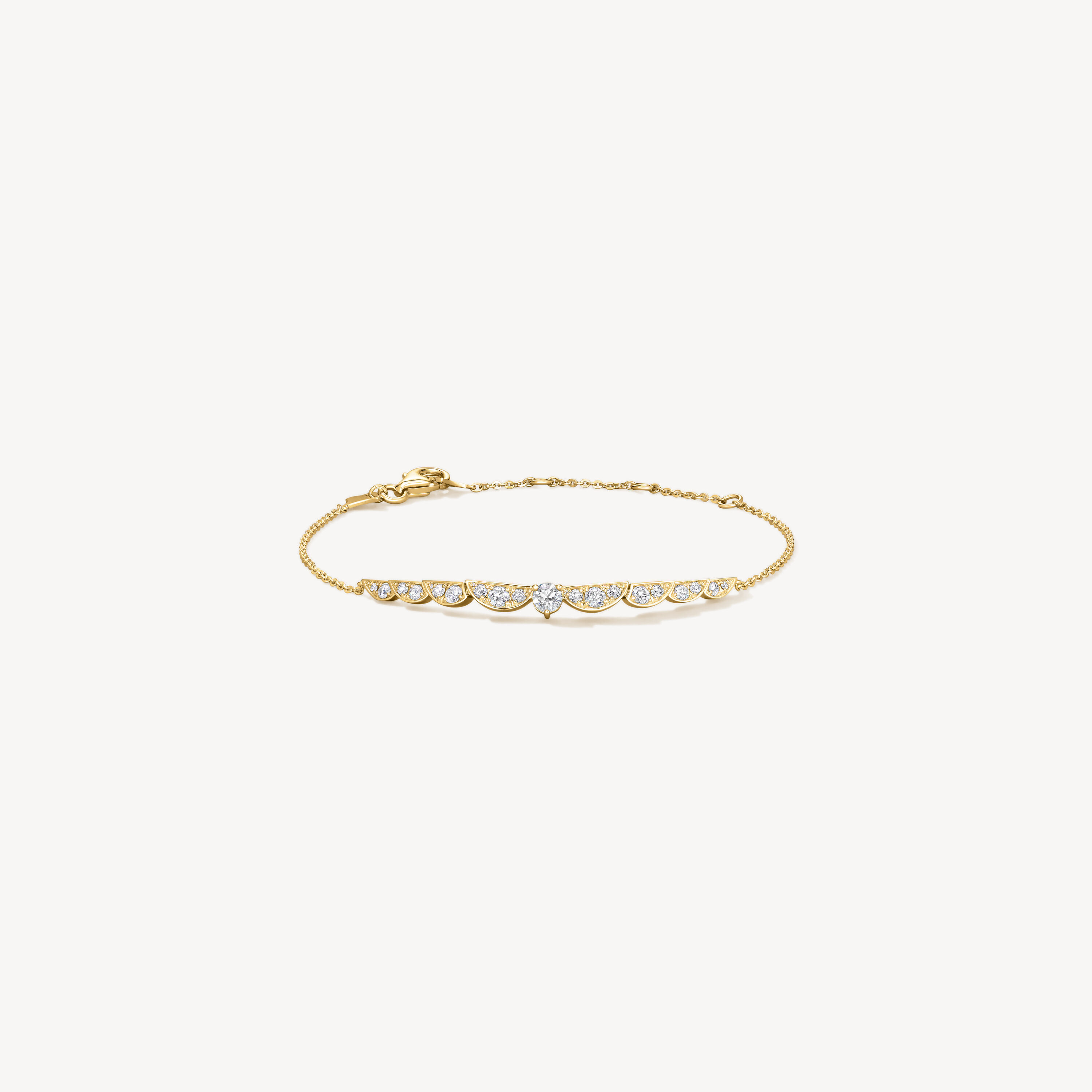 Lorelei Bracelet, 18K Yellow Gold, large