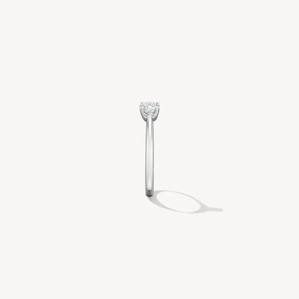 Elegance Solitaire Ring, Platinum, large