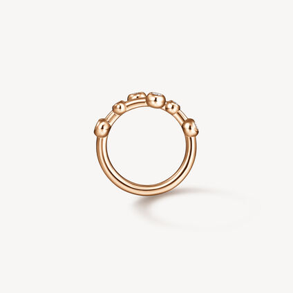 Dream Bypass Ring, 18K Rose Gold, large