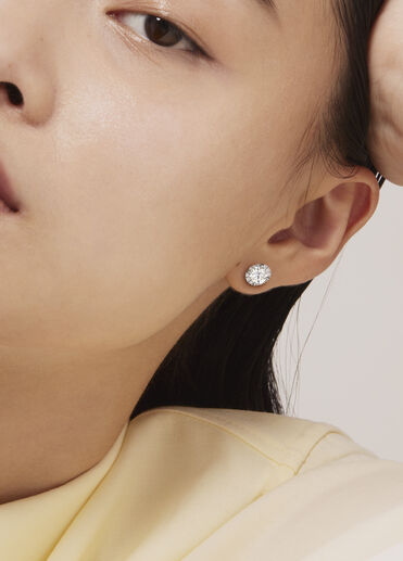 Ellipse鑽石耳環, 18K 玫瑰金(含鉑金) Ellipse鑽石耳環, 18K 玫瑰金(含鉑金), large