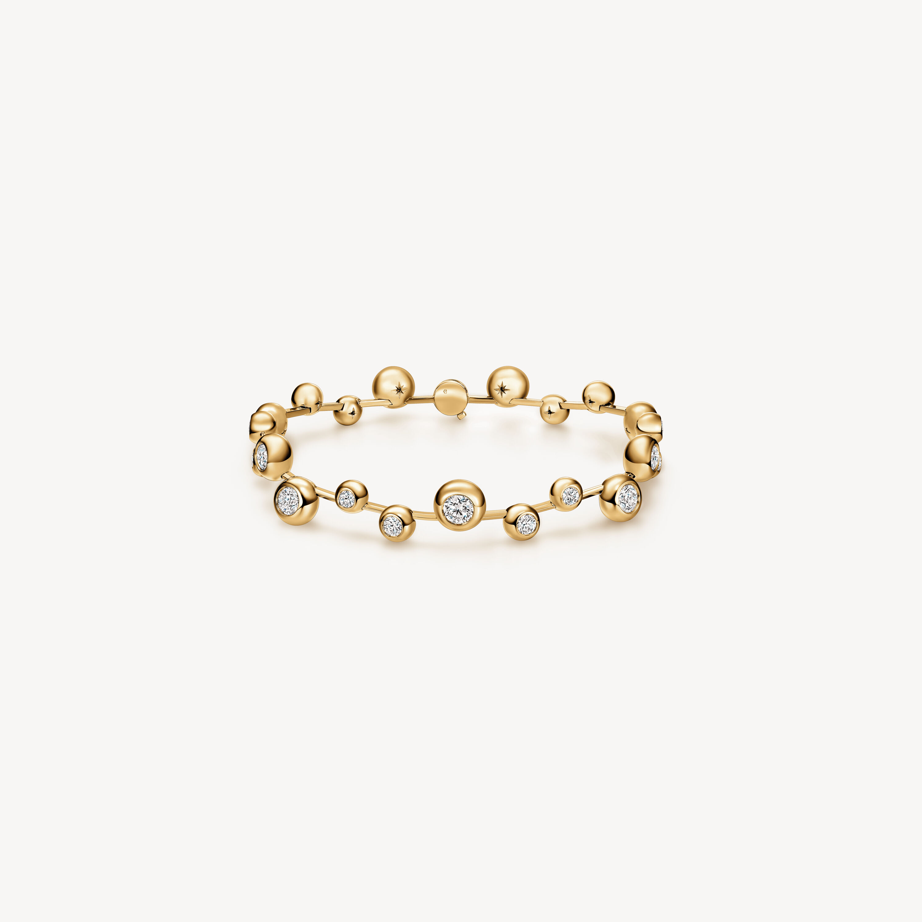 Dream Floating Bracelet, 18K Yellow Gold, large