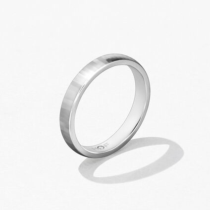 Mirror Wedding Band, Mirror Wedding Band, , large
