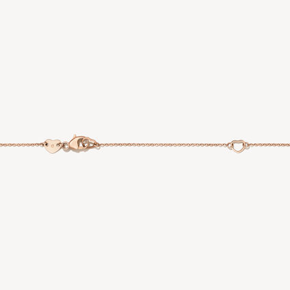 Aerial Dewdrop Pendant Necklace - Small, 18K Rose Gold, large