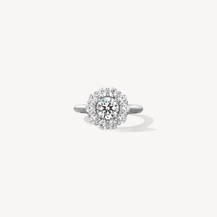 Beloved Engagement Ring, Platinum, large