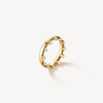 BARRE Eternity Wedding Band, 18K Yellow Gold BARRE Eternity Wedding Band, 18K Yellow Gold, large