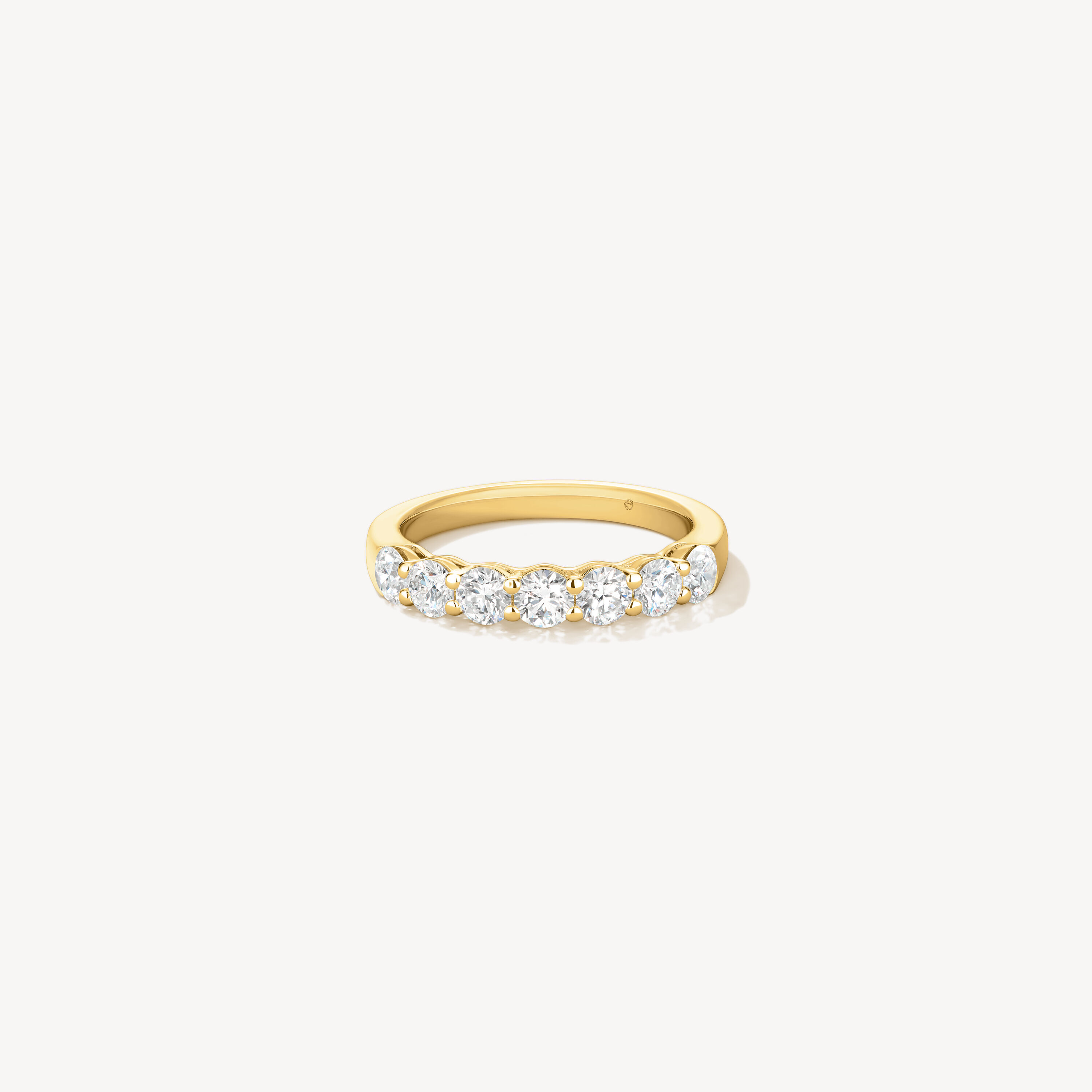 Multiplicity Love Seven-Stone Band, 18K Yellow Gold, large