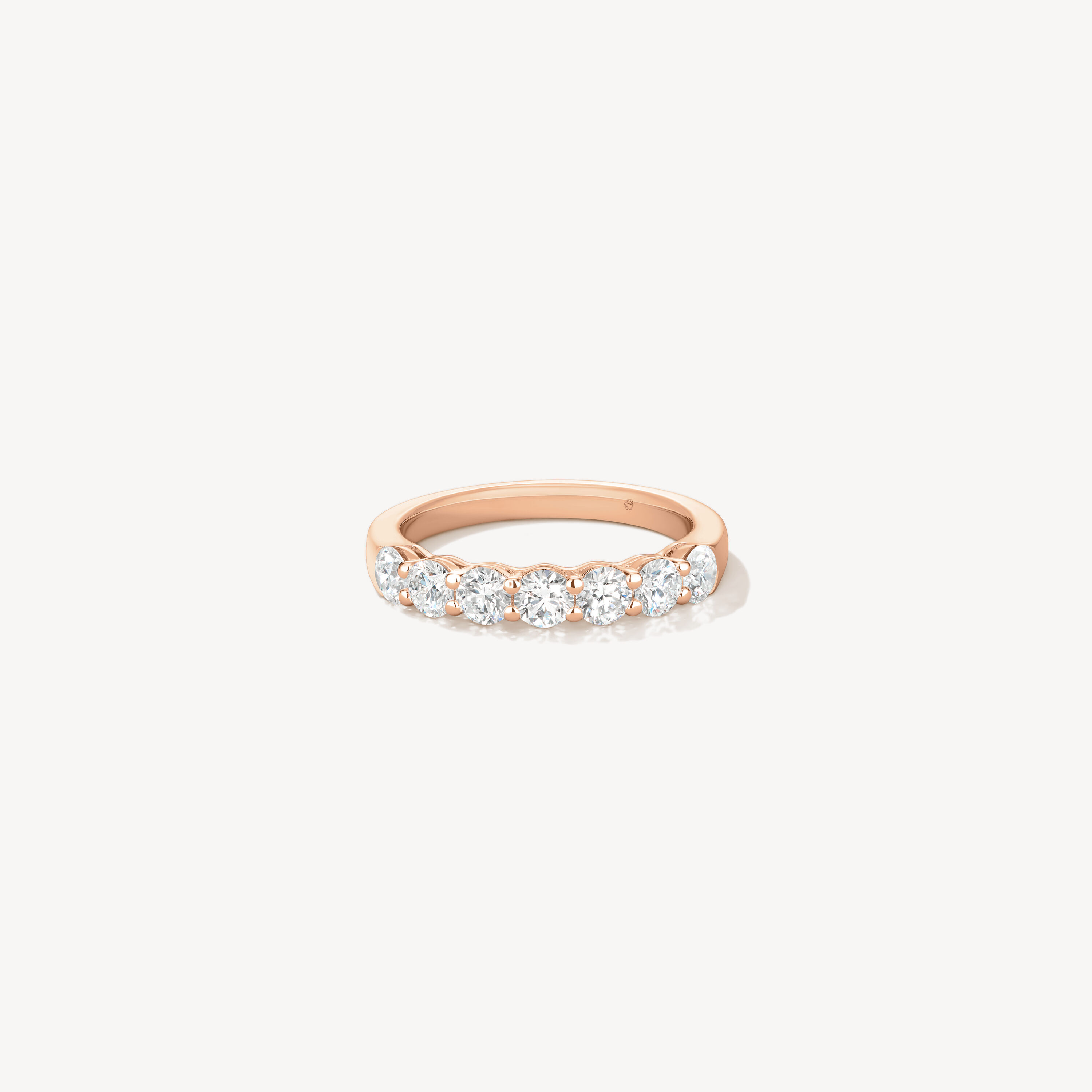 Multiplicity Love Seven-Stone Band, 18K Rose Gold, large