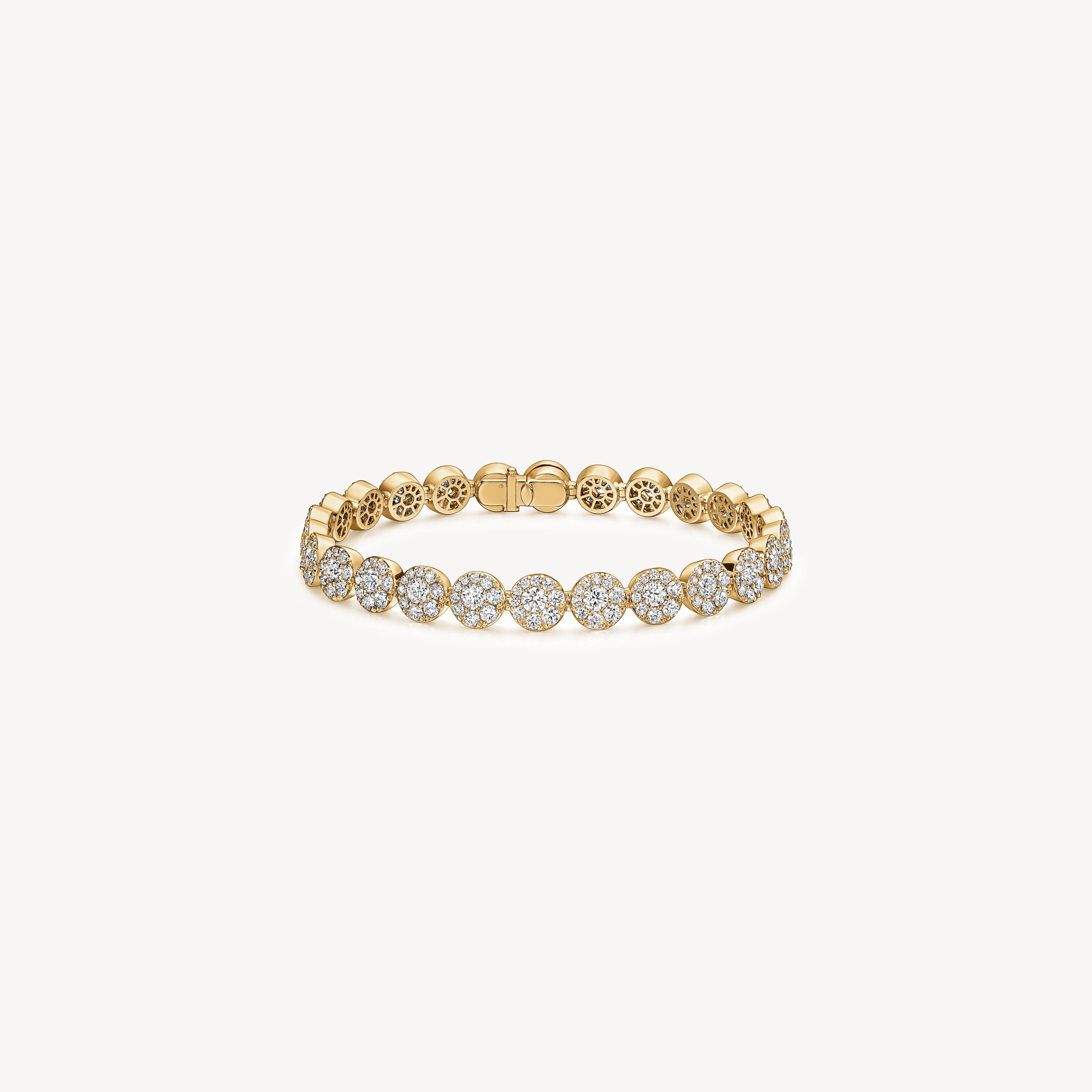 Tessa Line Bracelet, 18K Yellow Gold, large